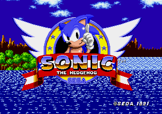 Sonic Multi Title Screen